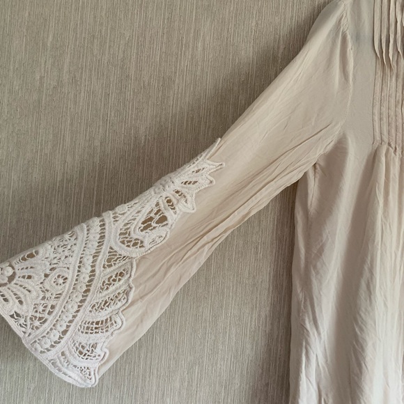 Love Stitch Size Small Pink BoHo Blouse - Picture 8 of 8